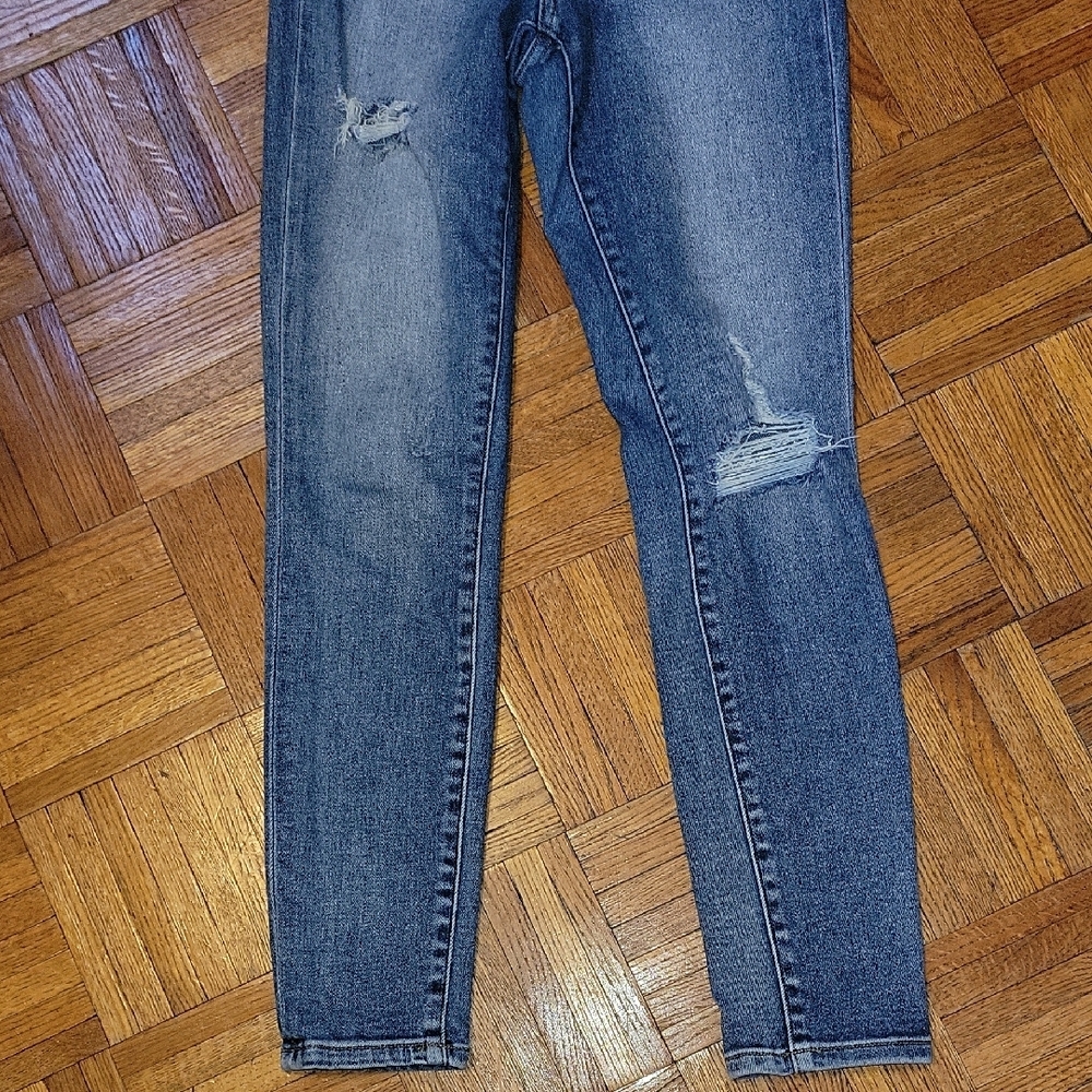 Vervet Women's High Rise Distressed Skinny Denim Jeans Size 26 - Picture 8 of 9
